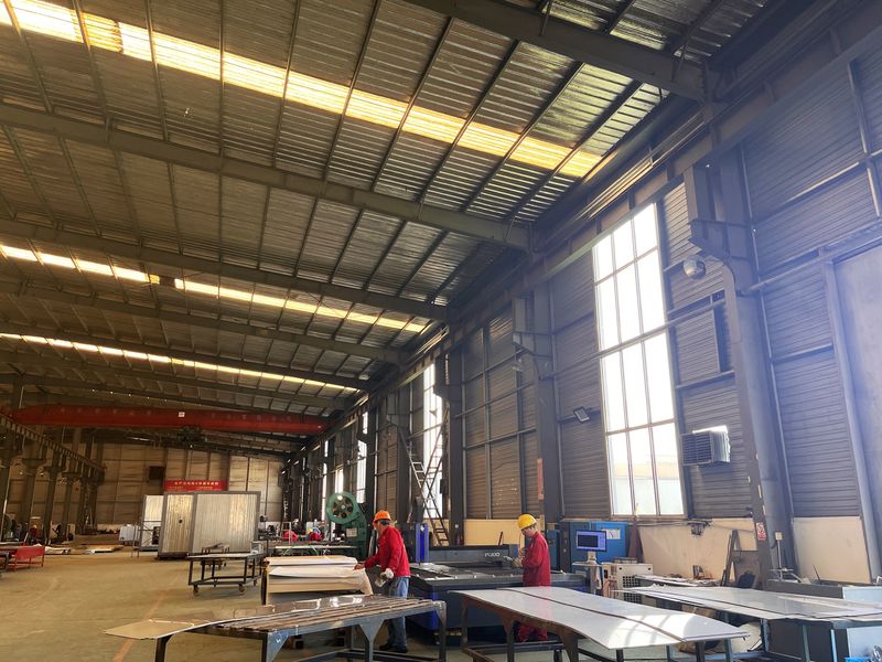 Zhejiang Huier Coating Environmental Protection Equipment Co., Ltd 제조업체의 생산 라인