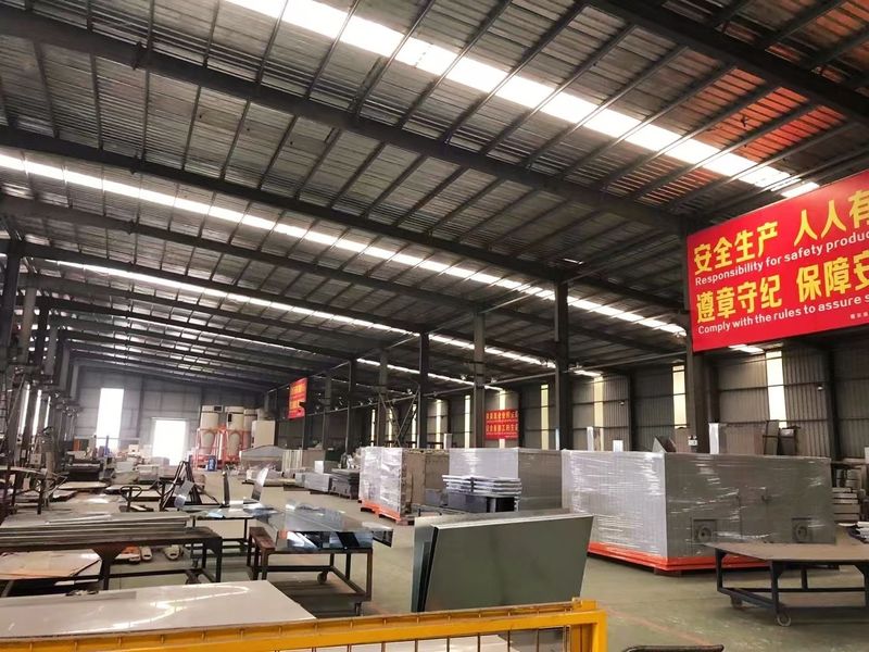 Zhejiang Huier Coating Environmental Protection Equipment Co., Ltd 제조업체의 생산 라인