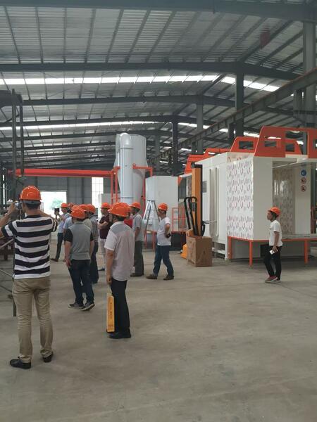 Zhejiang Huier Coating Environmental Protection Equipment Co., Ltd 제조업체의 생산 라인