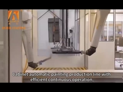 PLC 제어 무거운 용량 애플리케이션을위한 천장에 장착 된 체인 컨베이어 시스템