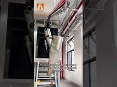 첨단 비 유기 용매 닦기 금속 부품 청소를 위한 화학 청정 라인