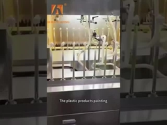 전기 정적 페인트링 기계 60% 페인트 사용 전기 정적 페인트링 라인