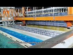 완전 자동 몰입 코팅 라인 고 용량 조정 가능한 코팅 두께